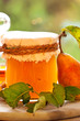 selbstgemachtes Gelee mit Birne und Calvados