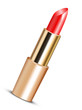 Vector illustration of red lipstick