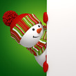 snowman banner
