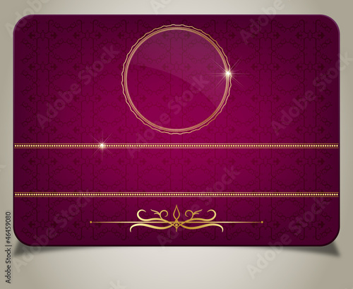 Vector: Purple abstract floral patterned paper Purple abstract floral patterned paper