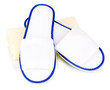 slippers isolated on white