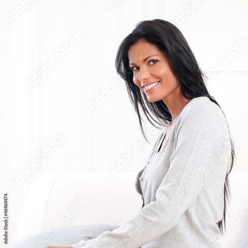 Photo: Smiling latin woman Smiling latin woman