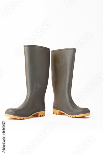Photo: Grünes Paar Gummistiefel Grünes Paar Gummistiefel