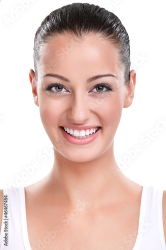 Photo: Portrait of attractive smiling woman Portrait of attractive smiling woman