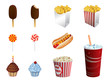 Fast food icons