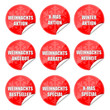Vector: Christmas Button Set Christmas Button Set