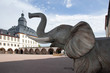 Gotha Schloss Friedenstein mit Elefant