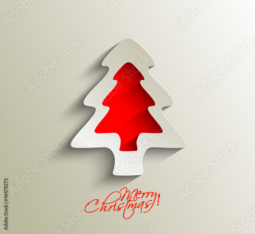 Vector: christmas tree, design, vector illustration. christmas tree, design, vector illustration.