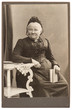 old portrait of senior woman ca. 1906