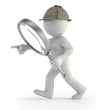 3d small people - detective