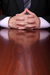 Photo: man behind the desk man behind the desk