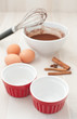 Cooking chocolate cakes ingredients
