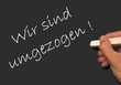 Tafel - Umzug