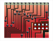 circuit board with electronic