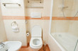 Photo: Toilet in the modern bathroom Toilet in the modern bathroom