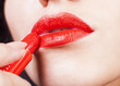 Red lipstick