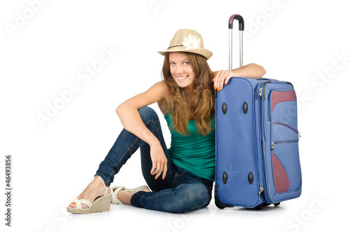 Photo: Young woman ready for summer vacation Young woman ready for summer vacation