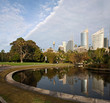 A Skyline View of Sydney with Skyscrapers