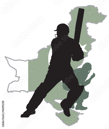 Vector: criket Pakistan criket Pakistan