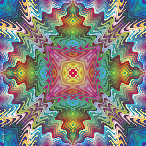 Vector: Seamless Native American vector pattern Seamless Native American vector pattern