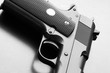 Part of .45 caliber pistol.