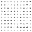 100 Icons // Website Iconset