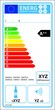 Wine storage appliances new energy rating label.