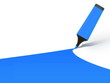 highlighter blue colour bg