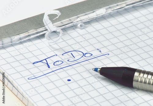 Photo: ToDo list ToDo list