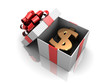 Illustration: Opened gift box Opened gift box