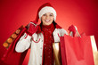Girl with shopping bags
