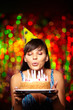 Blowing on candles