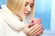 Enjoying espresso