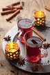 glass of mulled wine