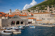 Dubrovnik, old town harbor