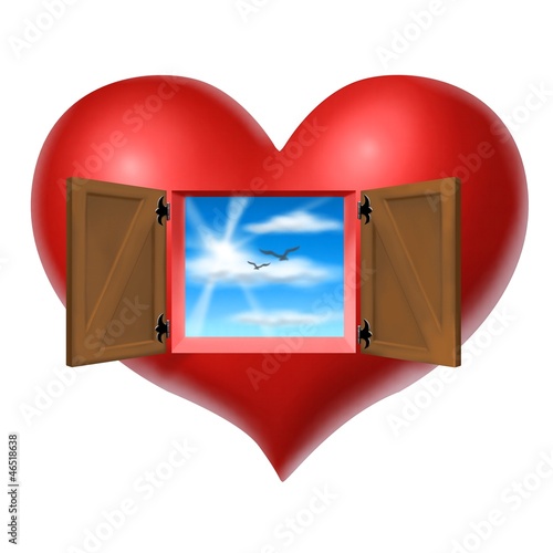 Illustration: finestra sul cuore b finestra sul cuore b
