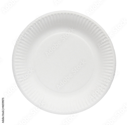 Photo: Paper plate. Paper plate.
