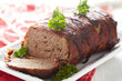 Meatloaf with bacon
