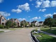 Trash Day Residential Neighborhood
