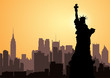 New York City. vector file