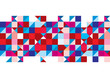 Tricolour pattern background