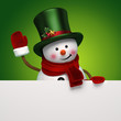 snowman greeting