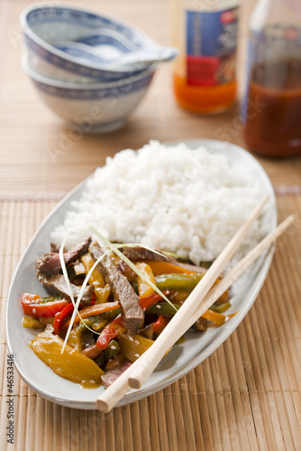 Photo: Chinese meal Chinese meal