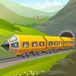 Kids Taking A Train Ride