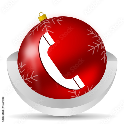 Illustration: telephone icon telephone icon