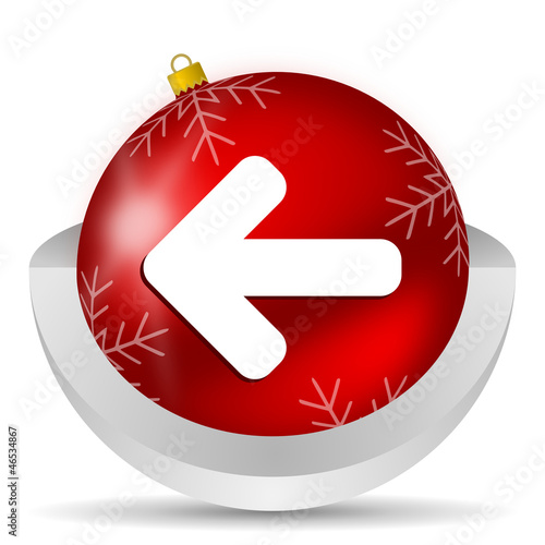 Illustration: arrow left icon arrow left icon