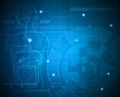Medical background. Abstract digestive system.