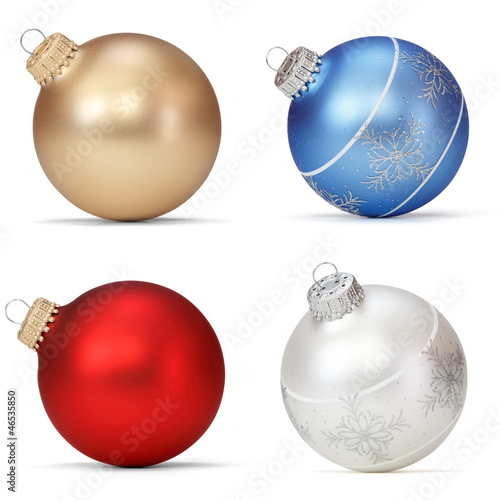 Photo: set of Christmas balls set of Christmas balls