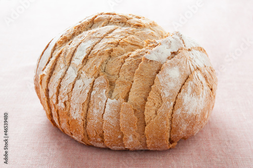 Photo: Round bread cut Round bread cut