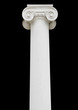 Foto: An ionic order column An ionic order column